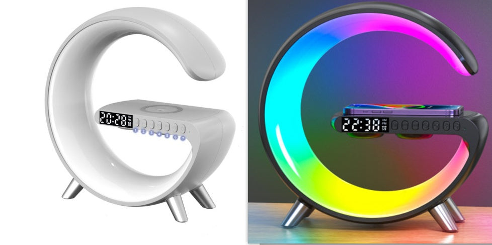 G Shaped LED Lamp Bluetooth Speaker