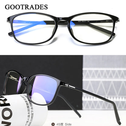 Anti Blue Light Glasses Men Bluelight Radiation Women Tr90 Computer Protection Gaming Glasses Blue Blocking Uv Eyewear