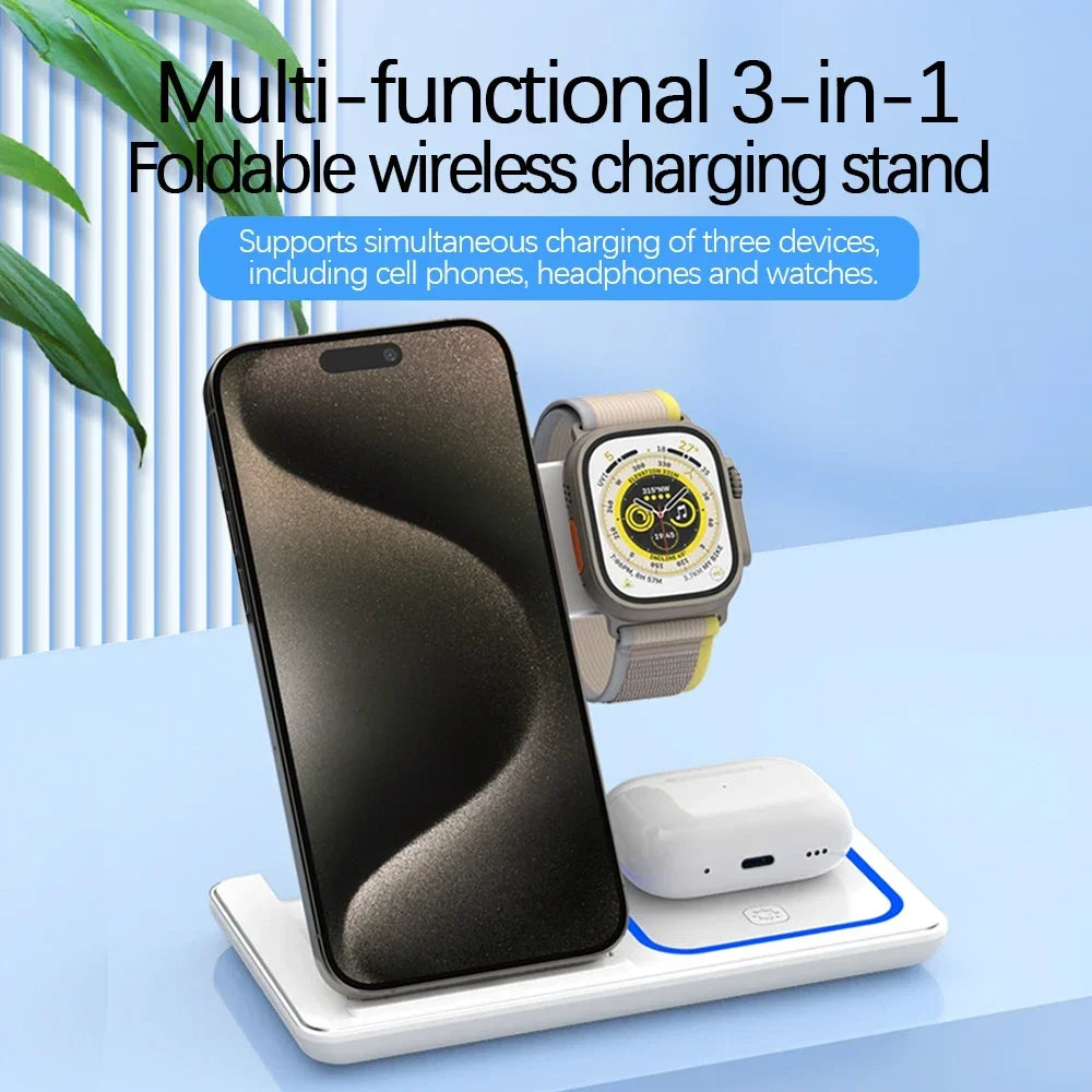 30W Magnetic Wireless Charger Stand for iPhone