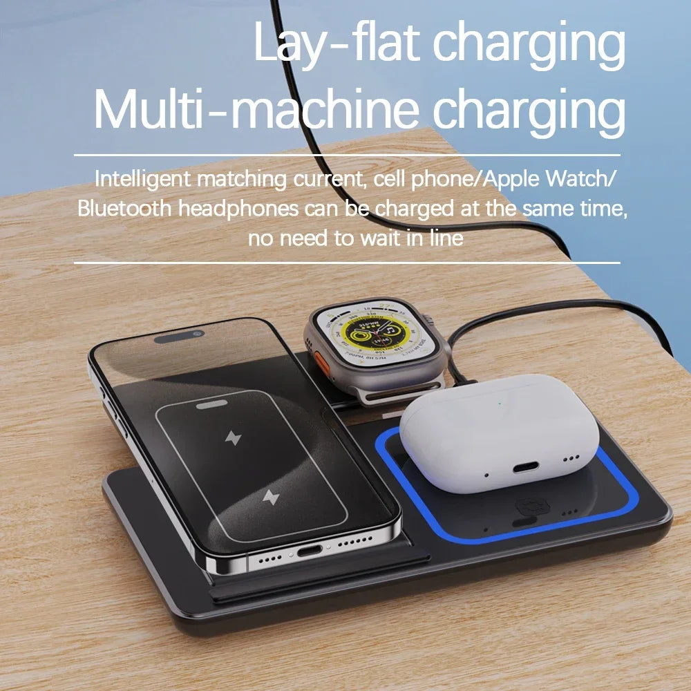 30W Magnetic Wireless Charger Stand for iPhone