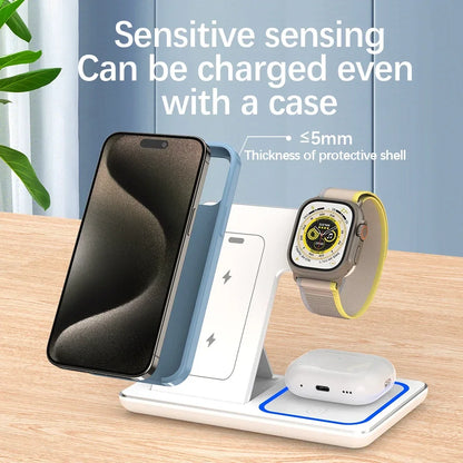 30W Magnetic Wireless Charger Stand for iPhone