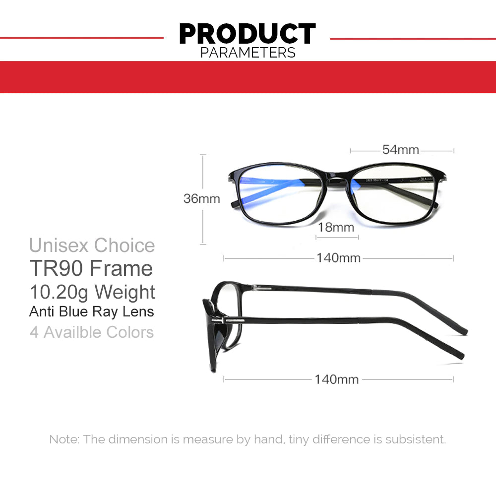 Anti Blue Light Glasses Men Bluelight Radiation Women Tr90 Computer Protection Gaming Glasses Blue Blocking Uv Eyewear