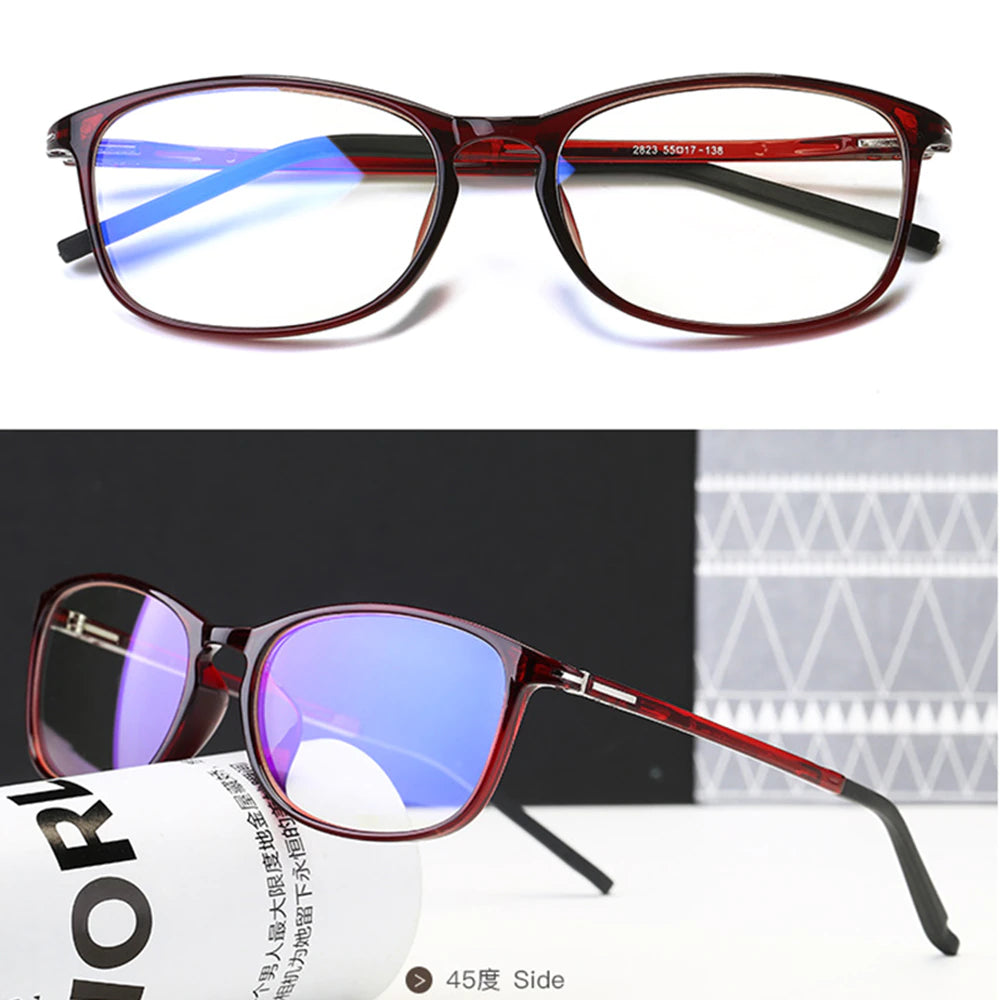 Anti Blue Light Glasses Men Bluelight Radiation Women Tr90 Computer Protection Gaming Glasses Blue Blocking Uv Eyewear